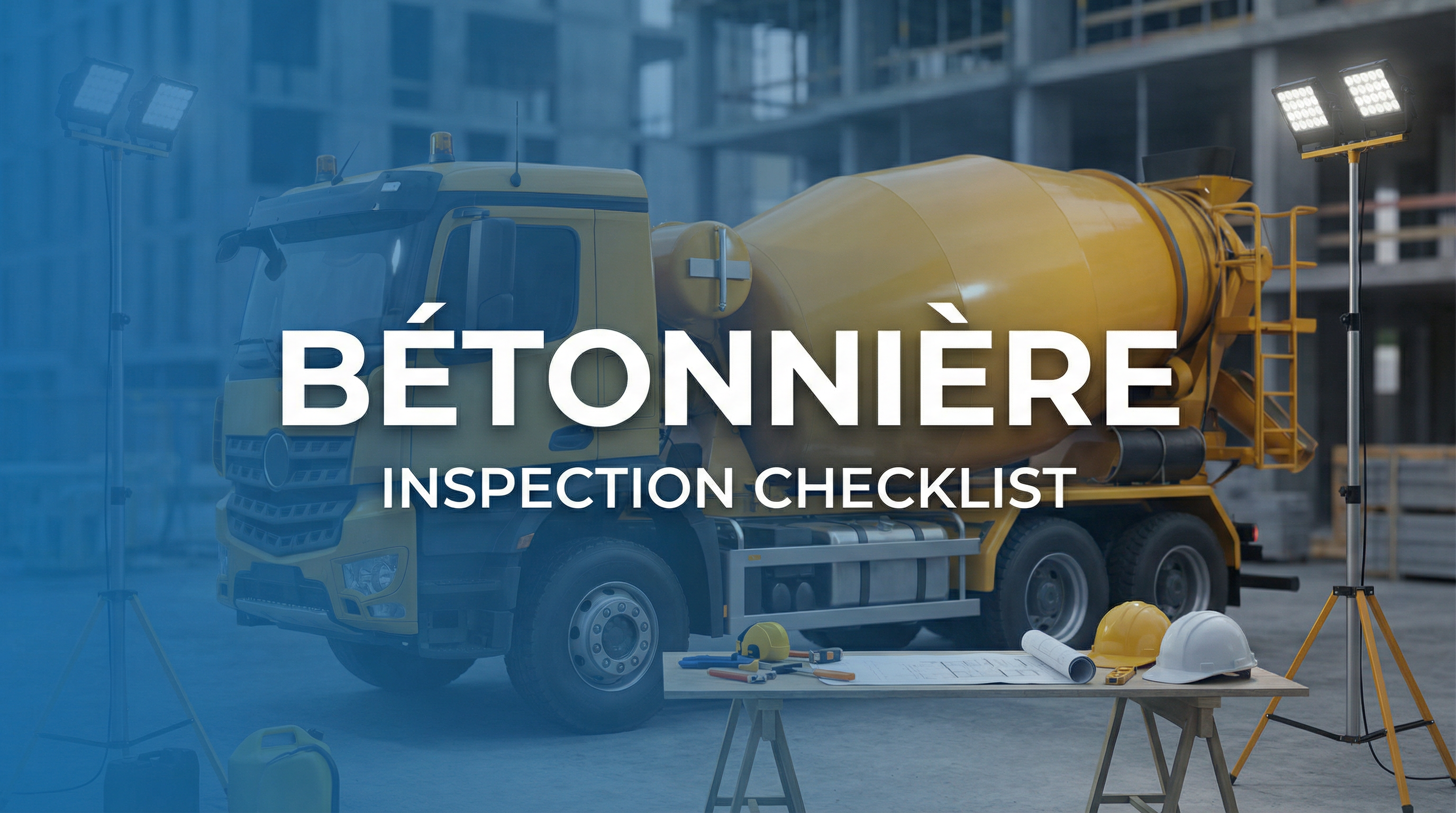 Bétonnière (Camion malaxeur)