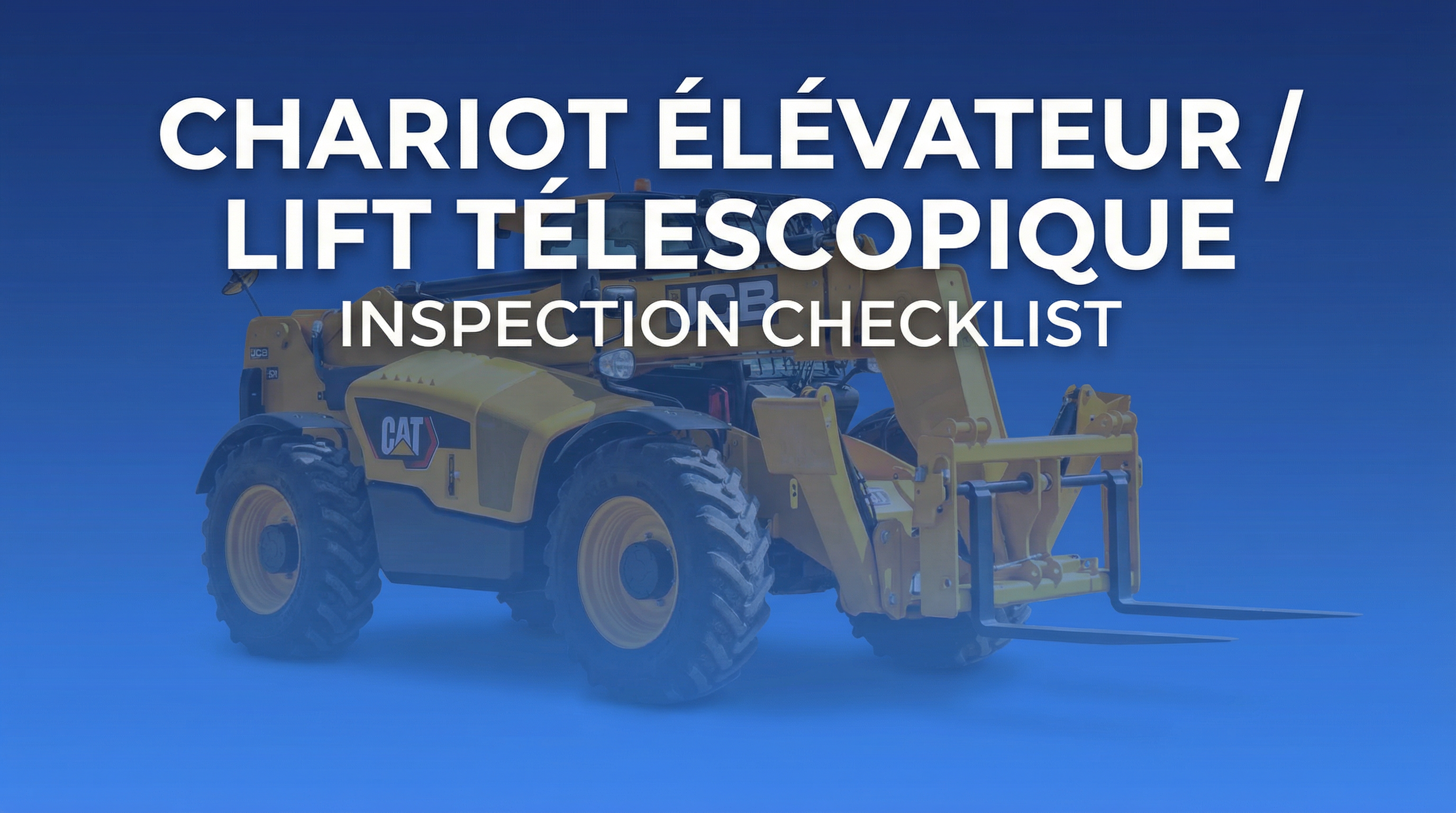 Chariot élévateur / Lift téléscopique