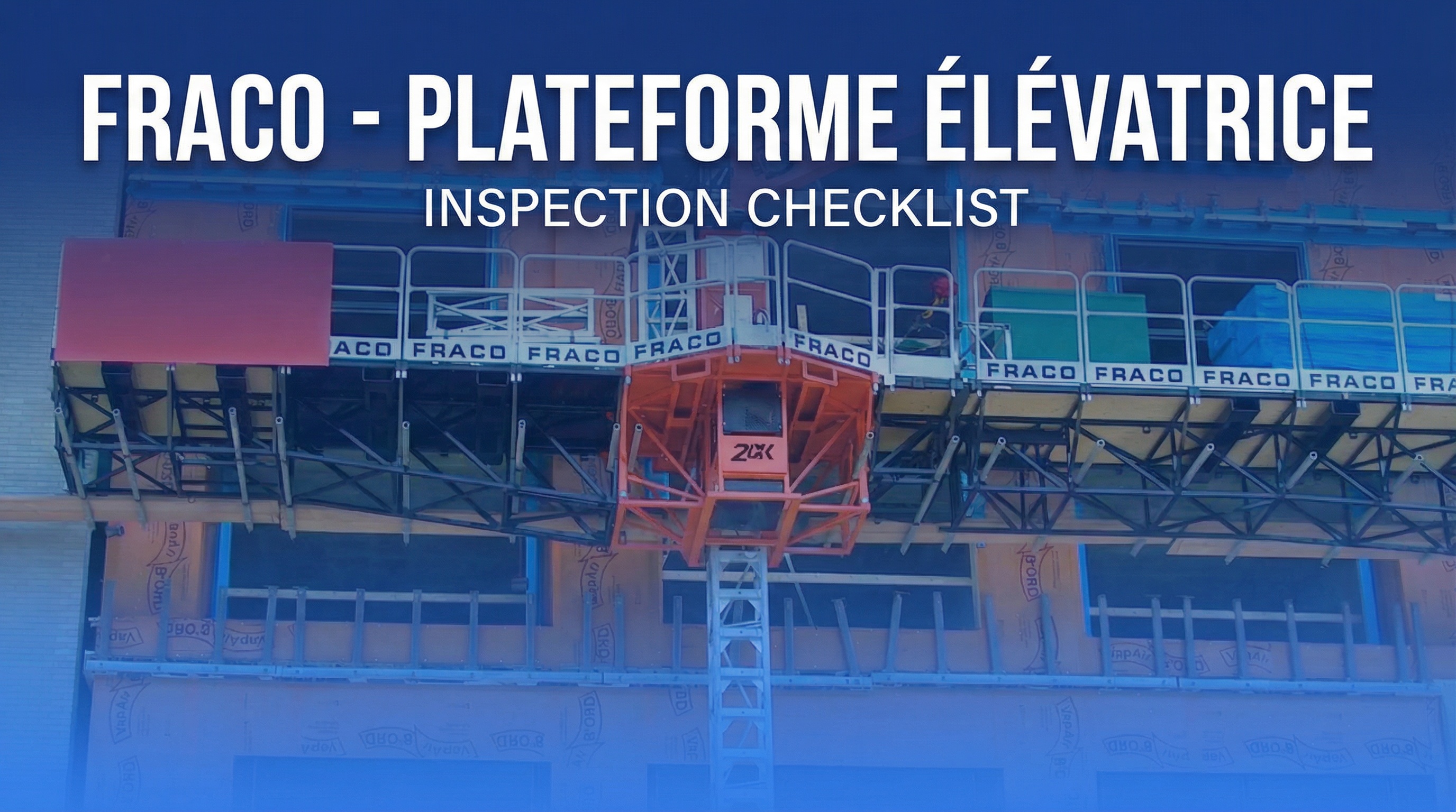 FRACO - Plateforme élévatrice