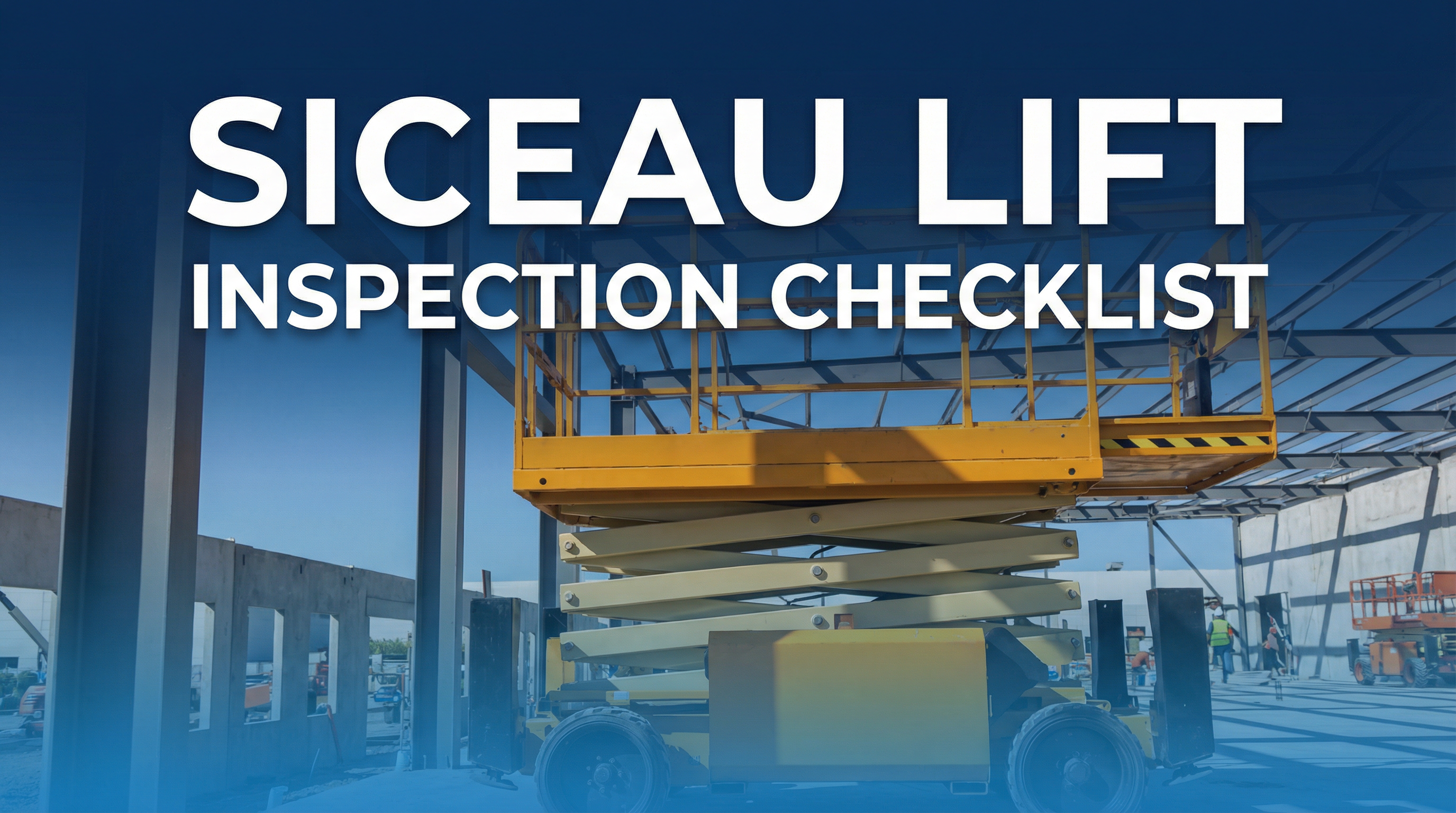 Siceau Lift (Plateforme à ciseaux)